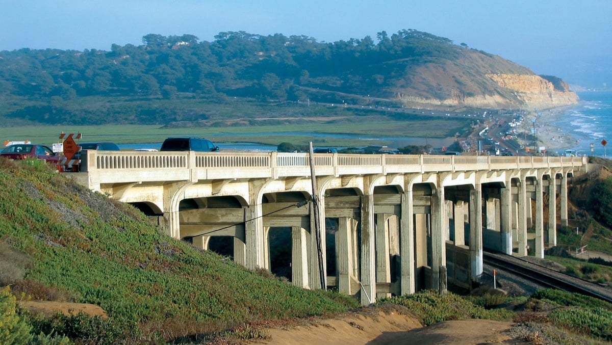 The Beautiful North Torrey Pines Road Bridge